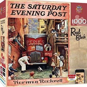 norman rockwell puzzle saturday evening
